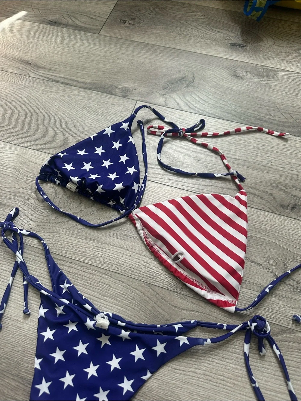 American Flag Bikini Set